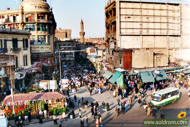 The bazaar in Cairo, try not to get lost