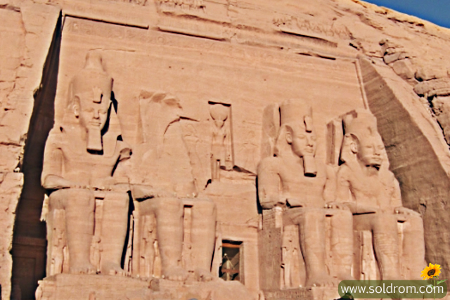 Finally after almost a week, we arrived in Abu Simbel